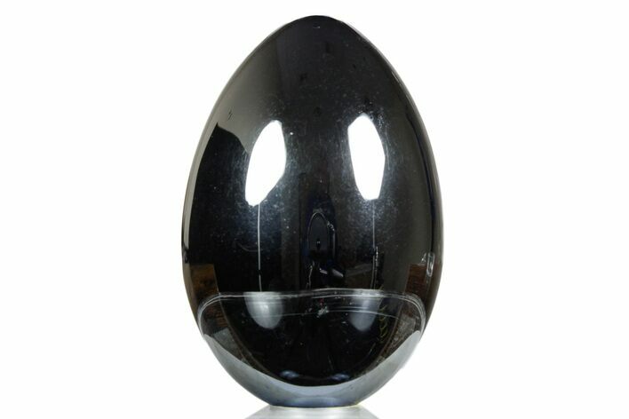 Polished Silicon Egg - California #356381